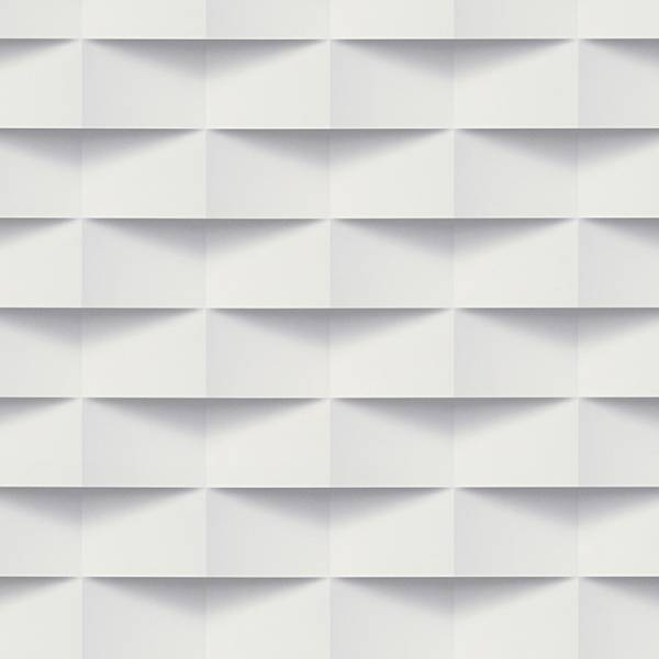 Muster 3D Tapete in weiß von heineking24